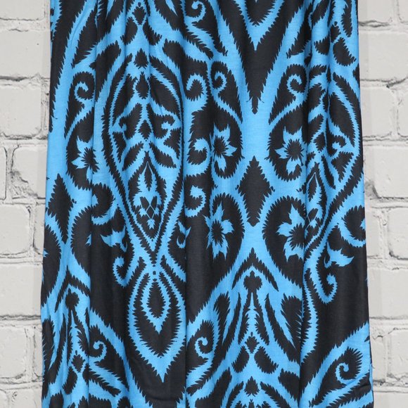 Women's Bohemian Print Long Maxi Skirt - Picture 5 of 6